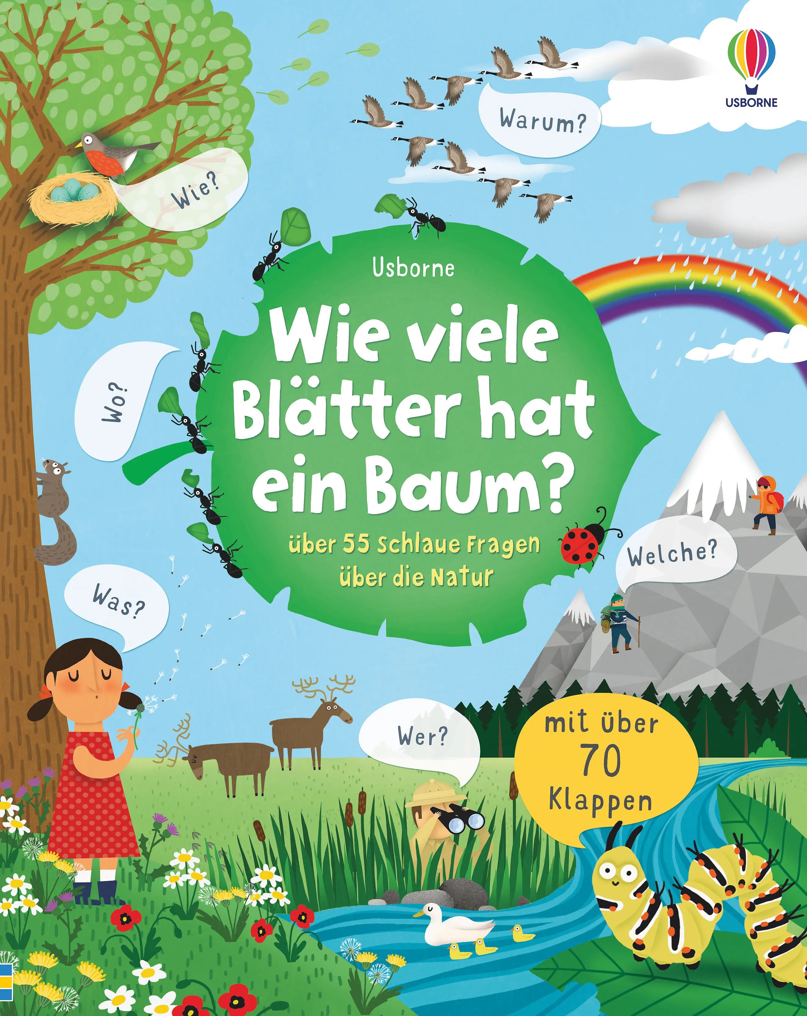 Buchcover von 'Wie viele Blätter hat ein Baum?' - Gebundene Ausgabe von Katie Daynes