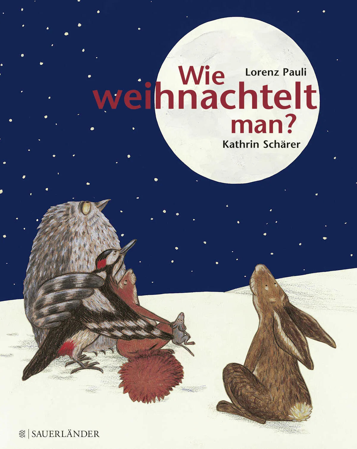 Buchcover von 'Wie weihnachtelt man?' - Gebundene Ausgabe von Lorenz Pauli