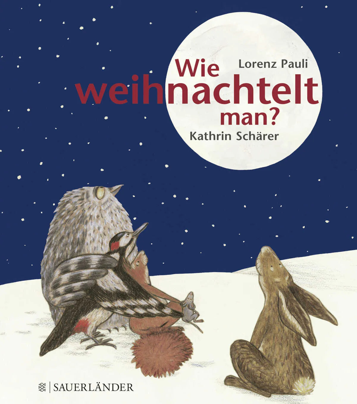 Buchcover von 'Wie weihnachtelt man?' - Gebundene Ausgabe von Lorenz Pauli