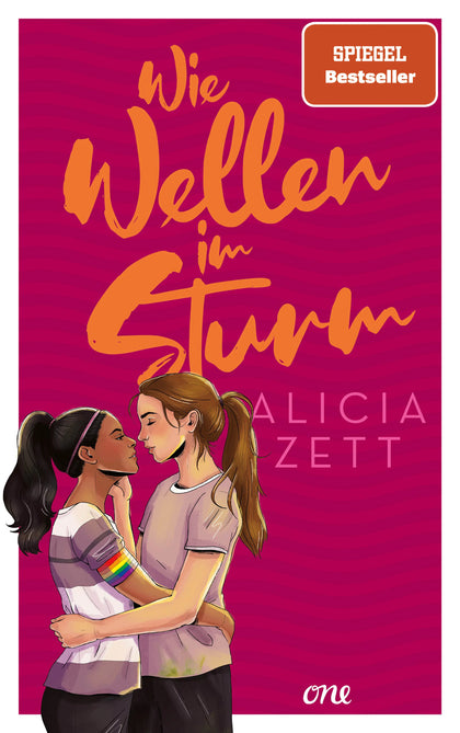 Buchcover von 'Wie Wellen im Sturm' - Paperback von Alicia Zett