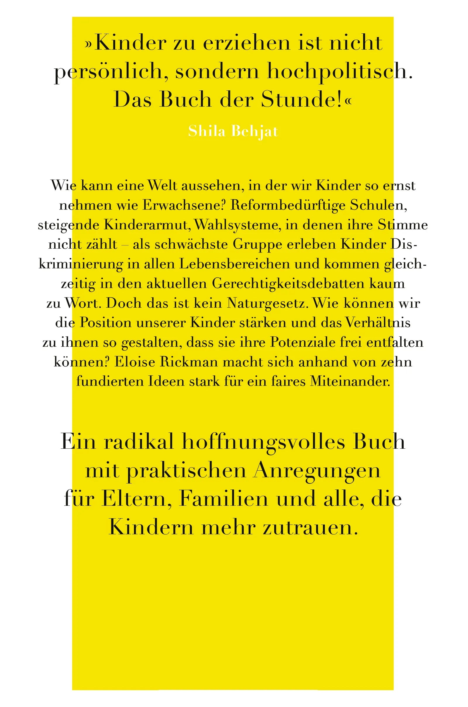 Abbildung von 'Wie wir die Rechte unserer Kinder stärken in einer Welt, die für Erwachsene gemacht ist, und warum das die Sache für alle besser macht'