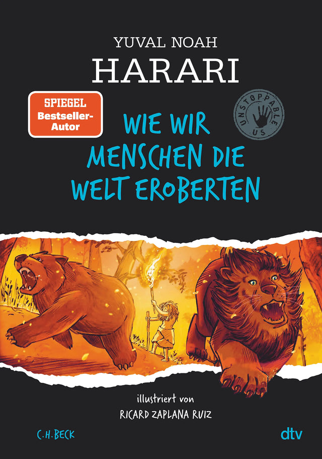 Buchcover von 'Wie wir Menschen die Welt eroberten' - Gebundene Ausgabe von Yuval Noah Harari