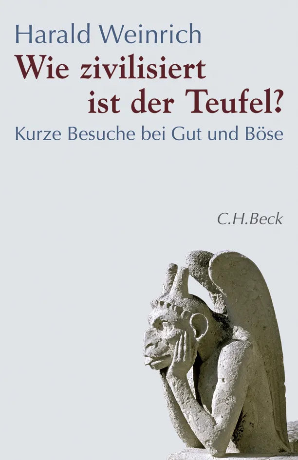 Buchcover von 'Wie zivilisiert ist der Teufel?' - Gebundene Ausgabe von Harald Weinrich