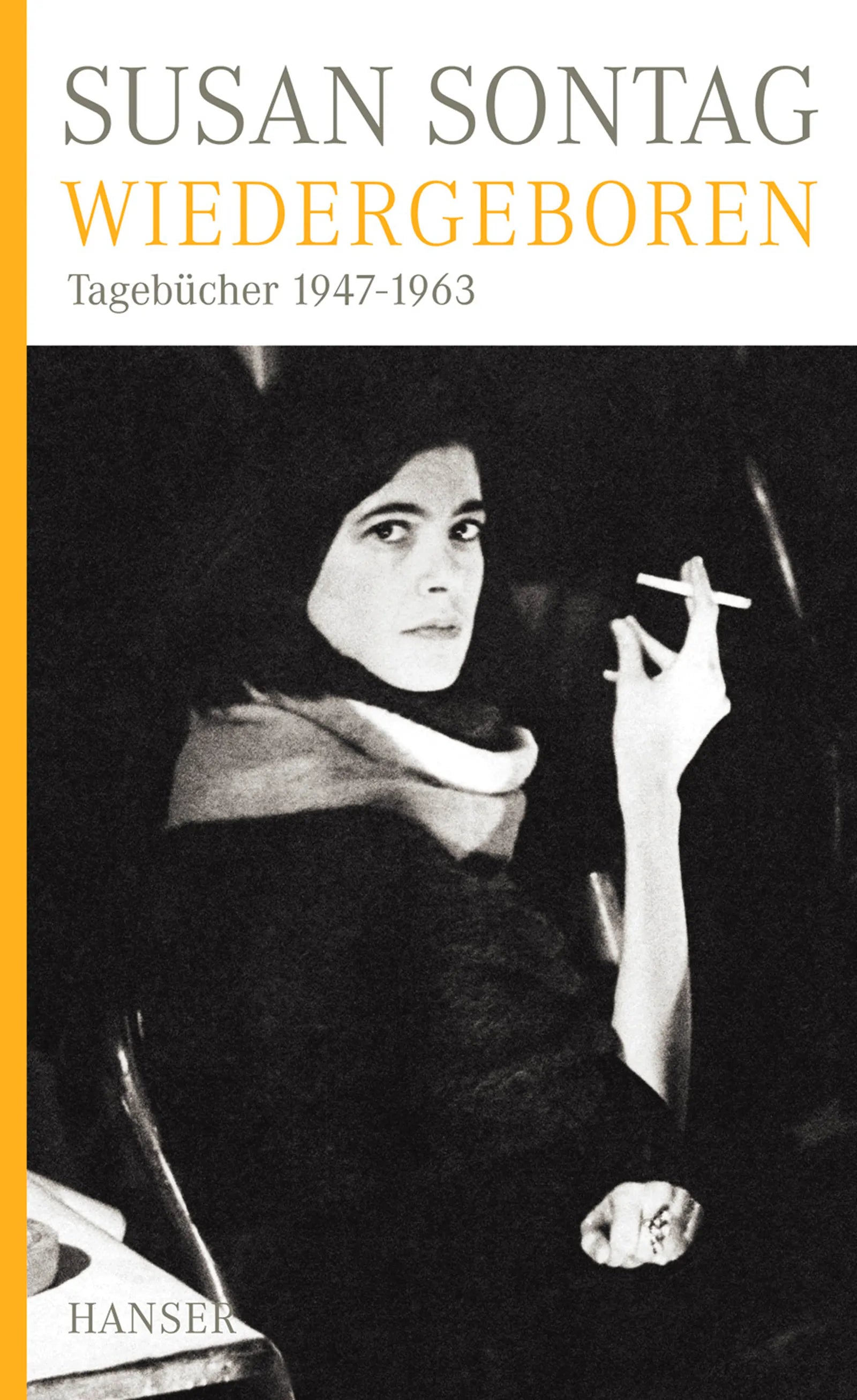 Buchcover von 'Wiedergeboren' - Gebundene Ausgabe von Susan Sontag