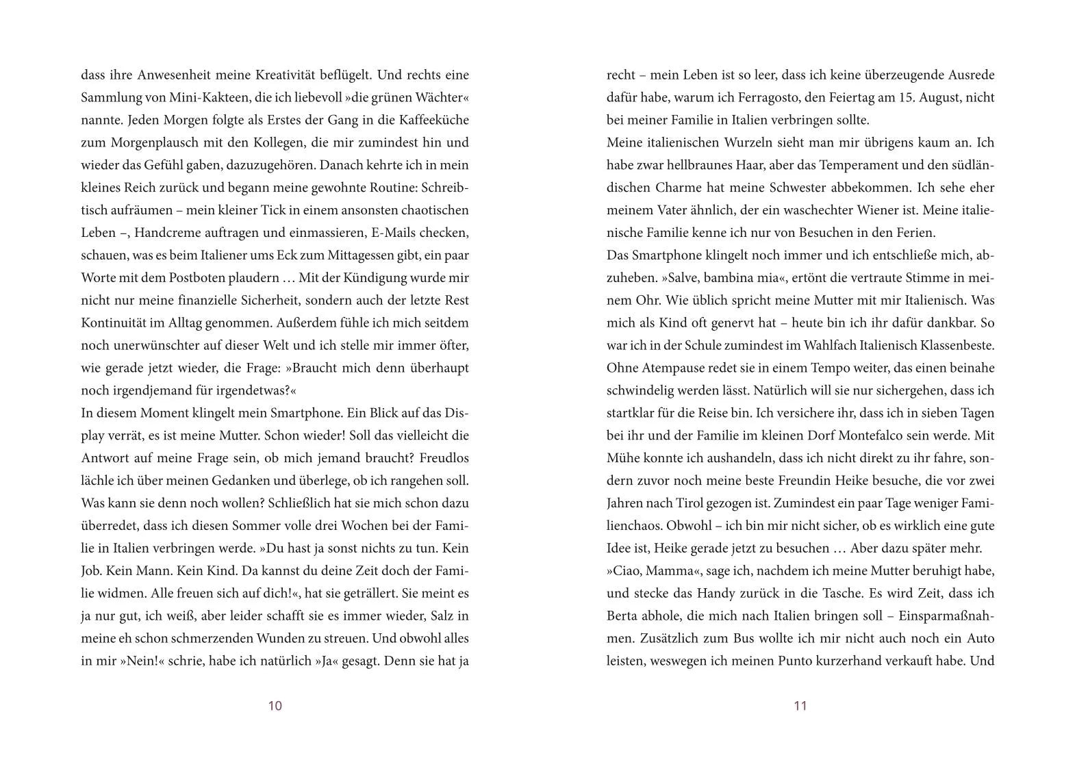 Detailansicht: Wiedersehen mit mir selbst zwischen Pizza und Aperol (Hardcover)