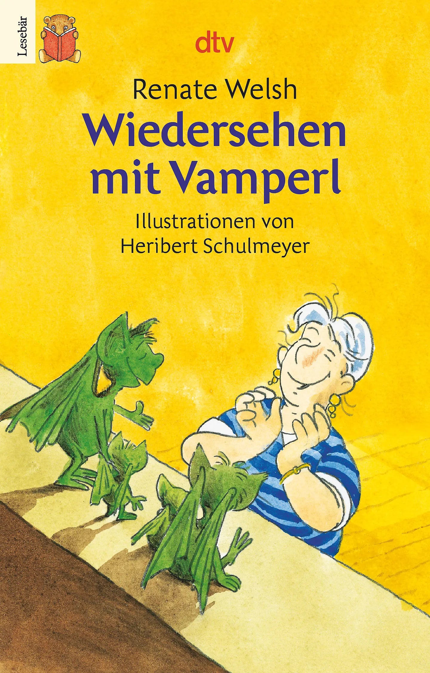 Buchcover von 'Wiedersehen mit Vamperl' - Taschenbuch von Renate Welsh
