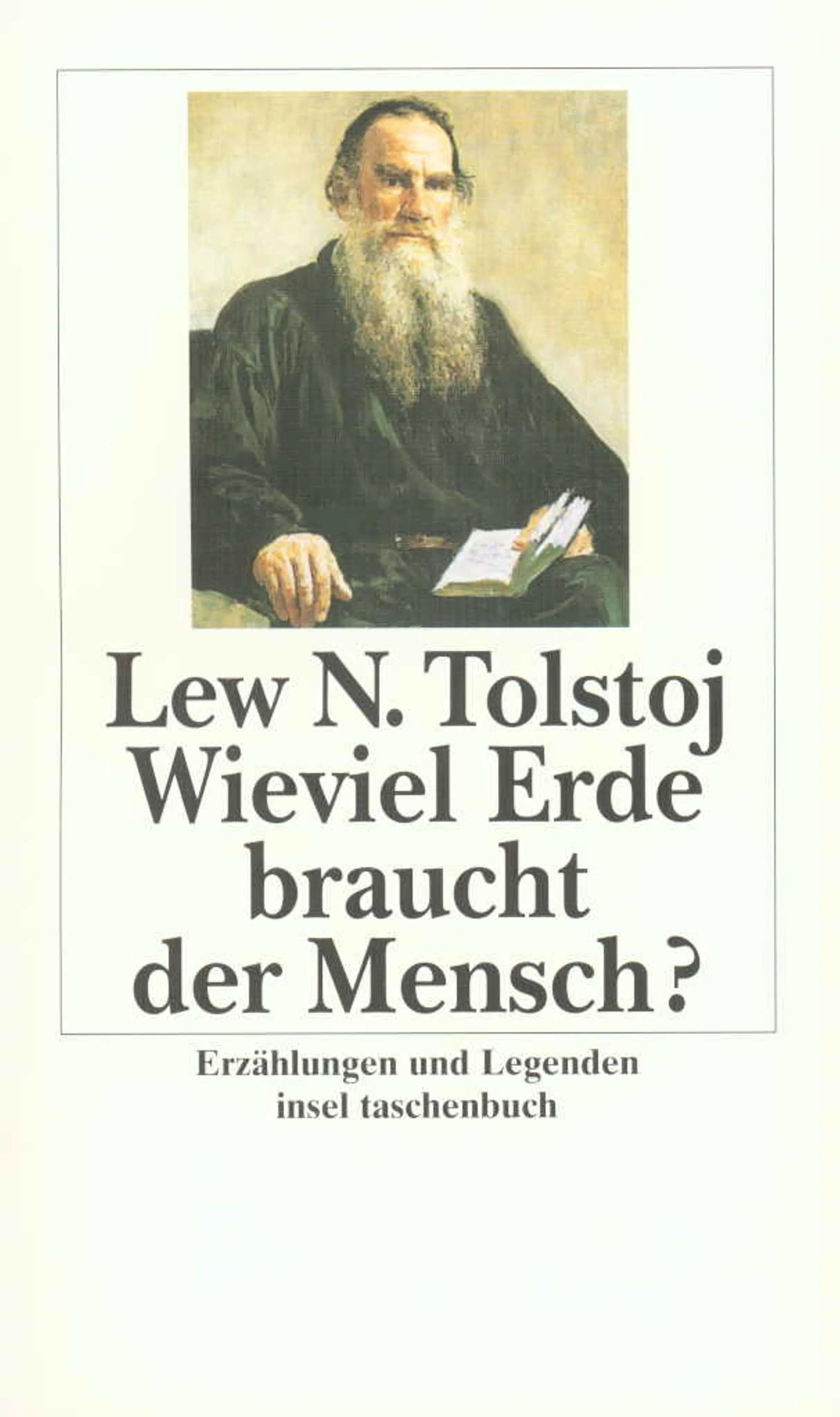 Buchcover von 'Wieviel Erde braucht der Mensch?' - Taschenbuch von Lew Tolstoj