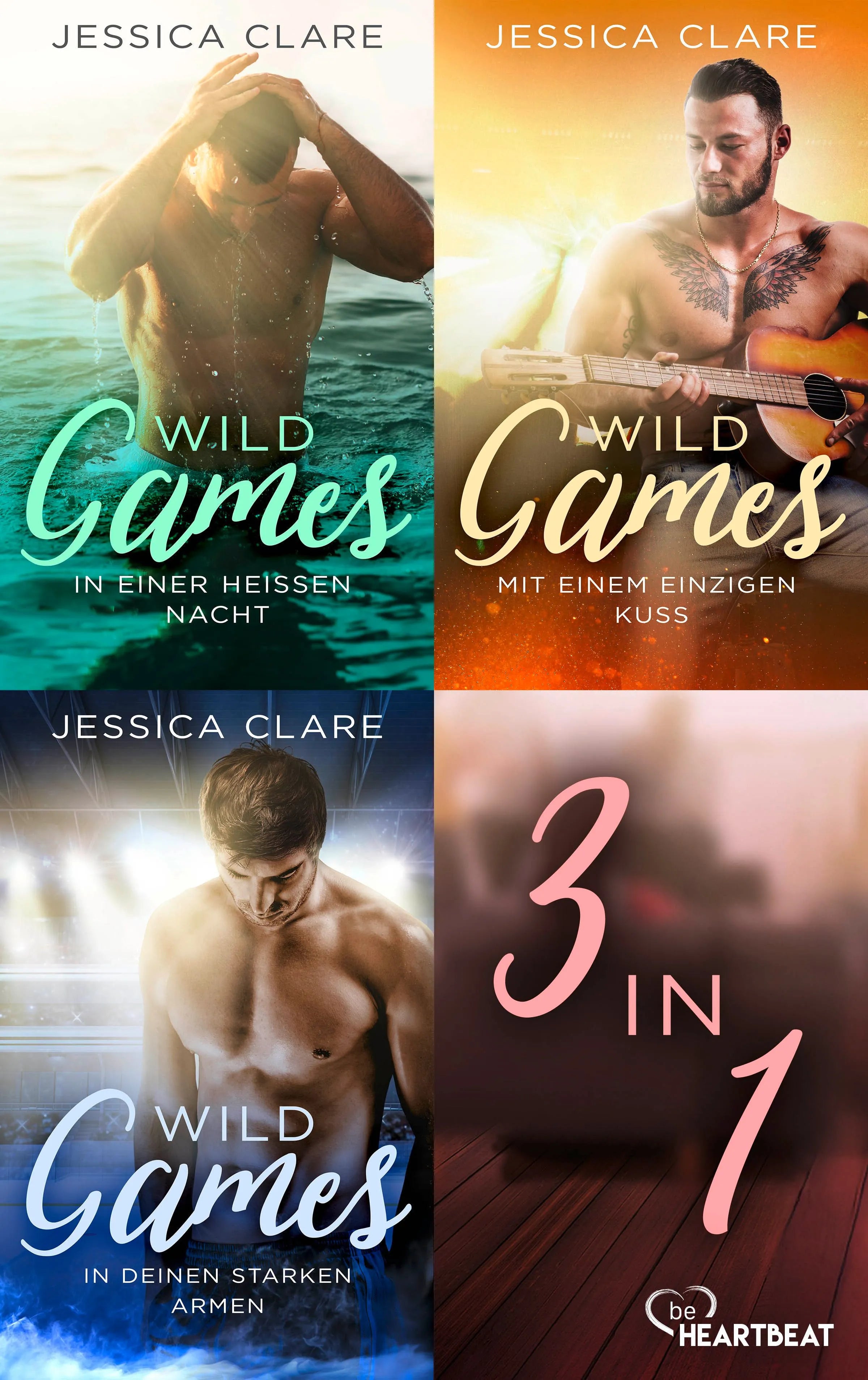 Cover: Wild Games | 3in1 Sammelband (E-Book) von Jessica Clare