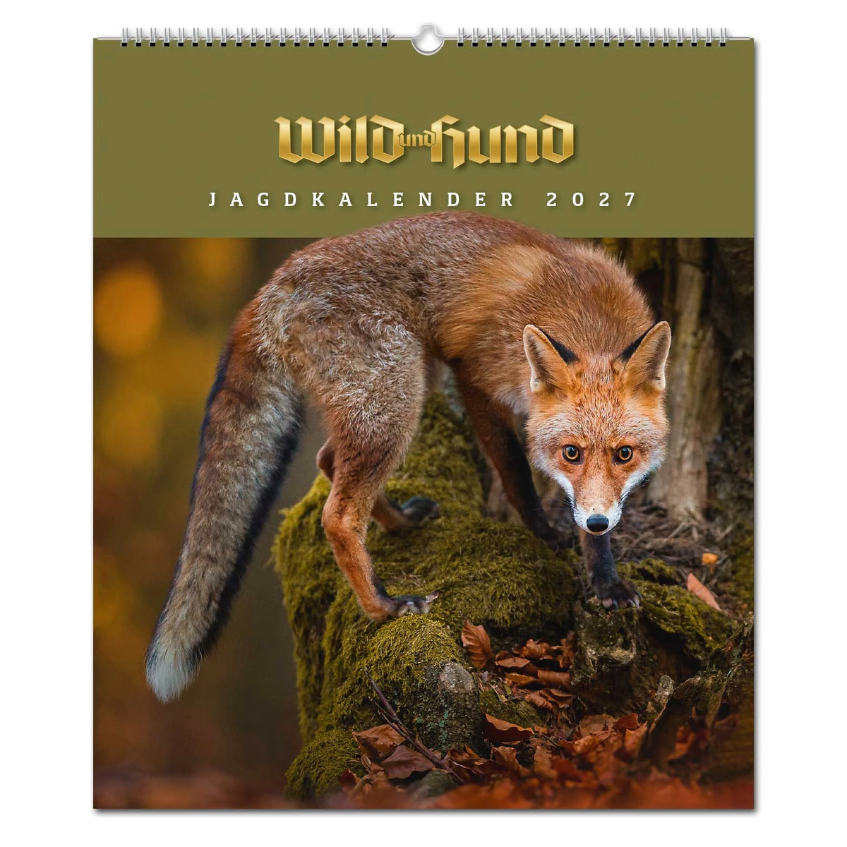 Wandkalender: WILD UND HUND Edition: Jagdkalender Wandvariante 2027