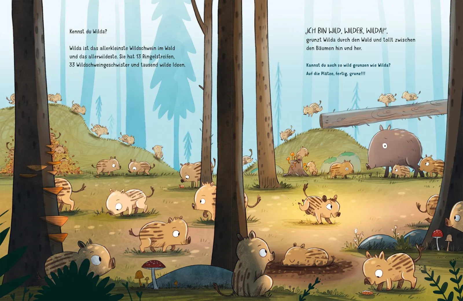 Detailansicht: Wild, wilder, Wilda! (Hardcover)