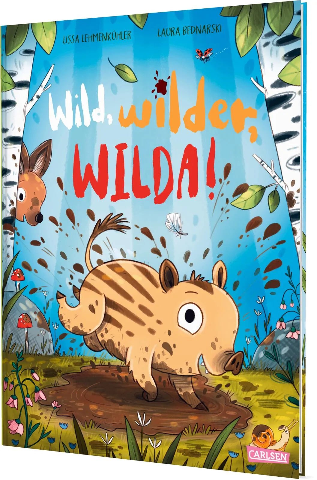 Cover: Wild, wilder, Wilda! (Hardcover) von Lissa Lehmenkühler