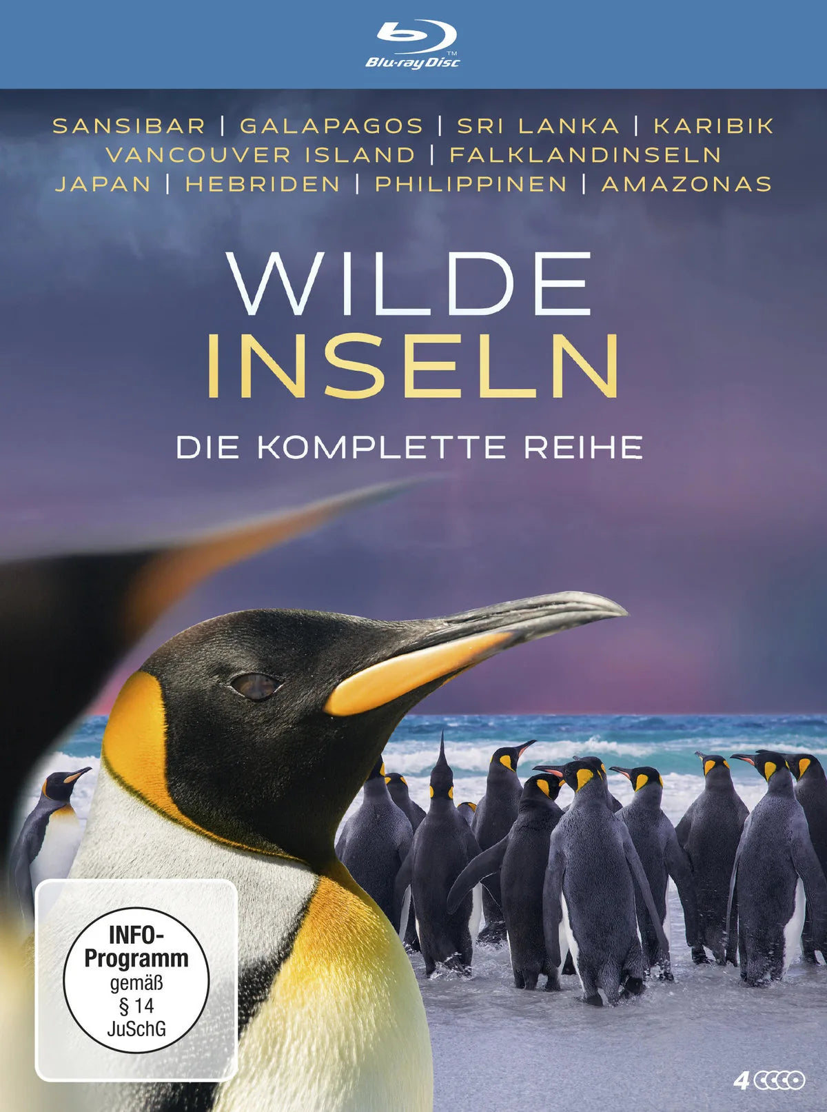 Wilde Inseln Box  [4 BRs] - Blu-ray Disc
