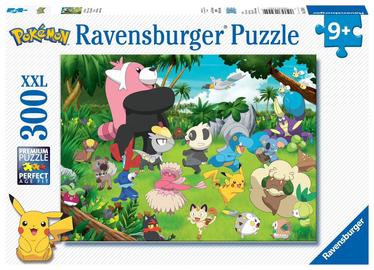 Kinderpuzzle: Kinderpuzzle 300 XXL Teile - Wilde Pokémon
