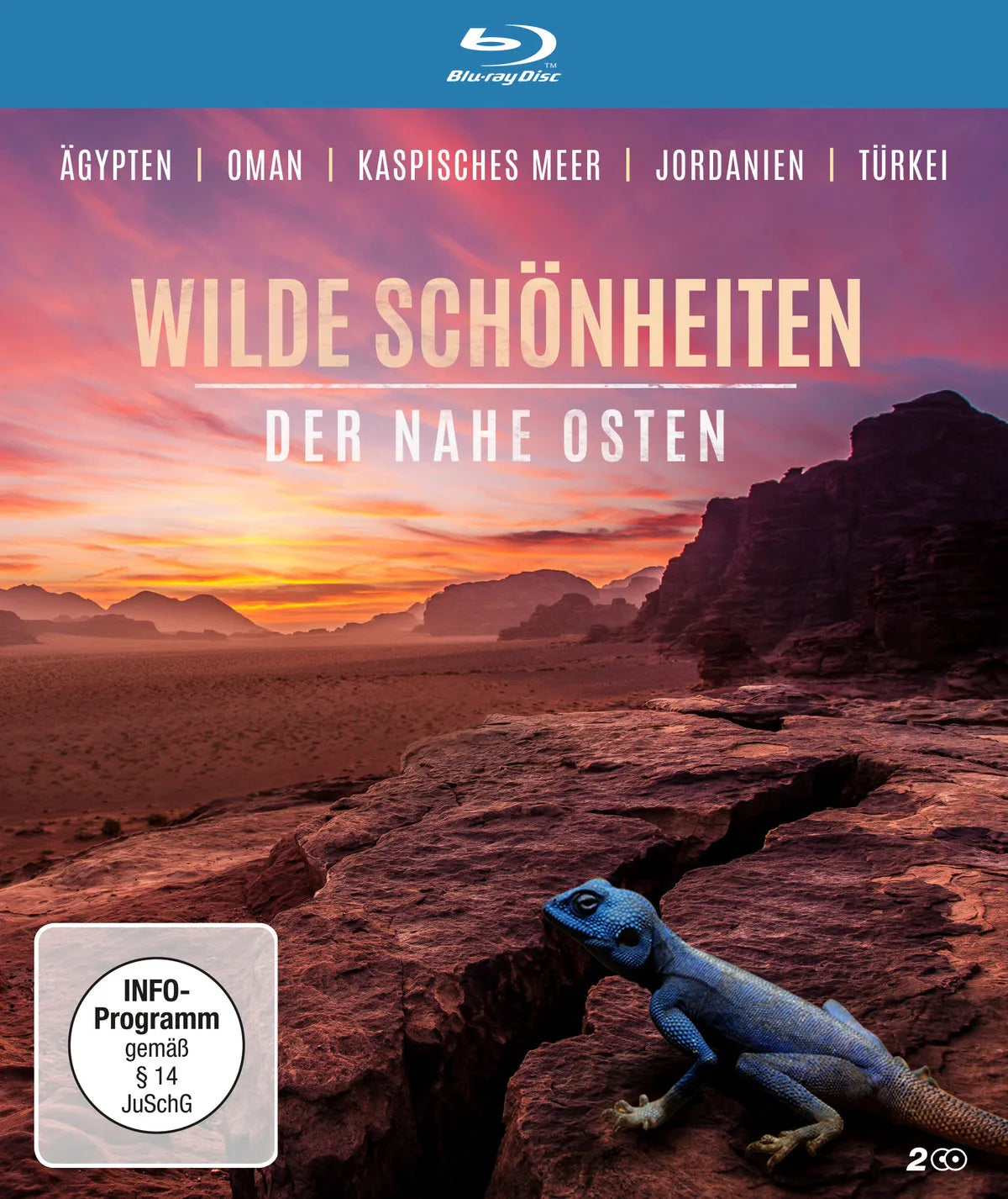 Wilde Schönheiten - Der Nahe Osten  [2 BRs] - Blu-ray Disc