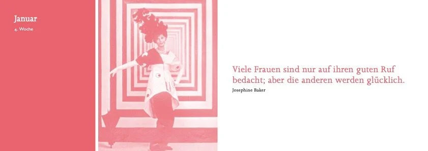 Wilde Zeiten – Wochenplaner 2027 – Ansicht