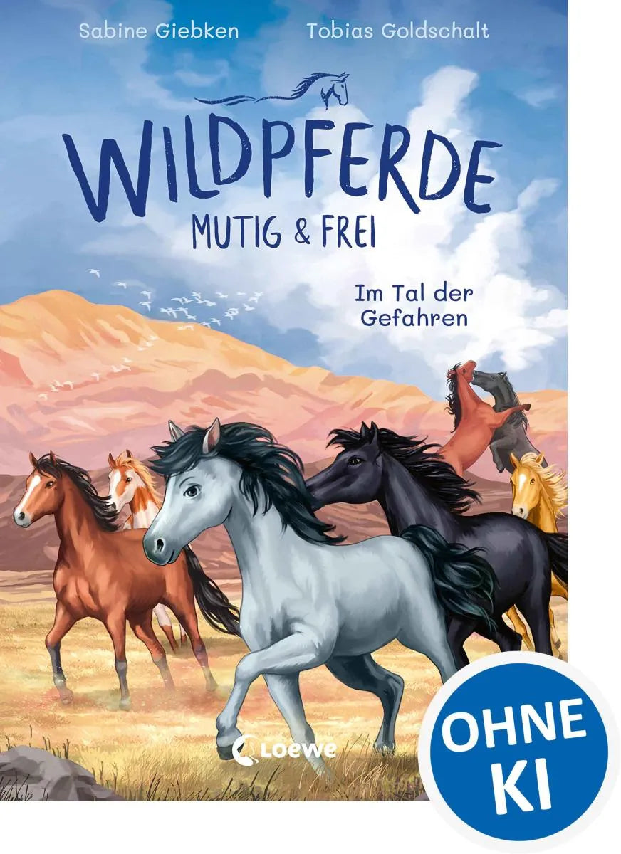 Cover: Wildpferde - mutig und frei (E-Book) von Sabine Giebken