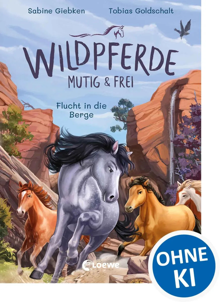 Cover: Wildpferde - mutig und frei (E-Book) von Sabine Giebken