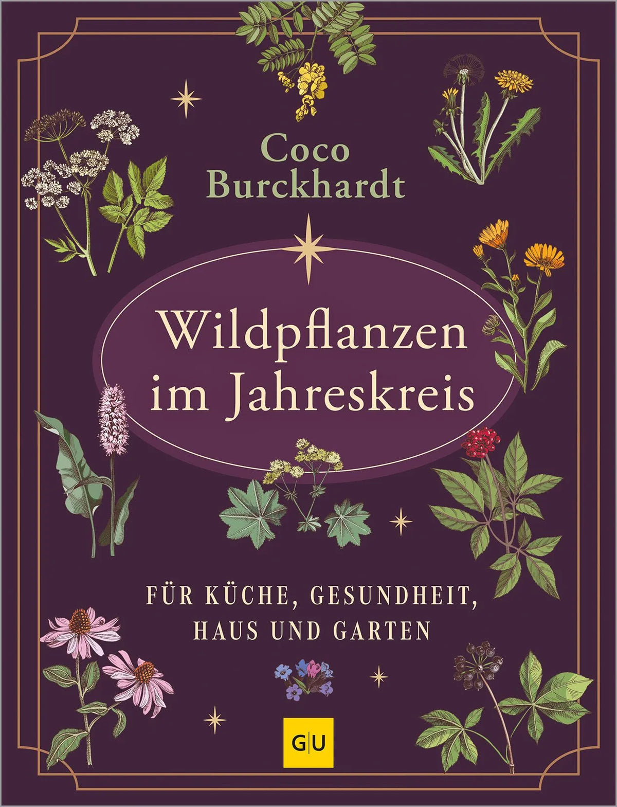 Cover: Wildpflanzen im Jahreskreis (Hardcover) von Coco Burckhardt
