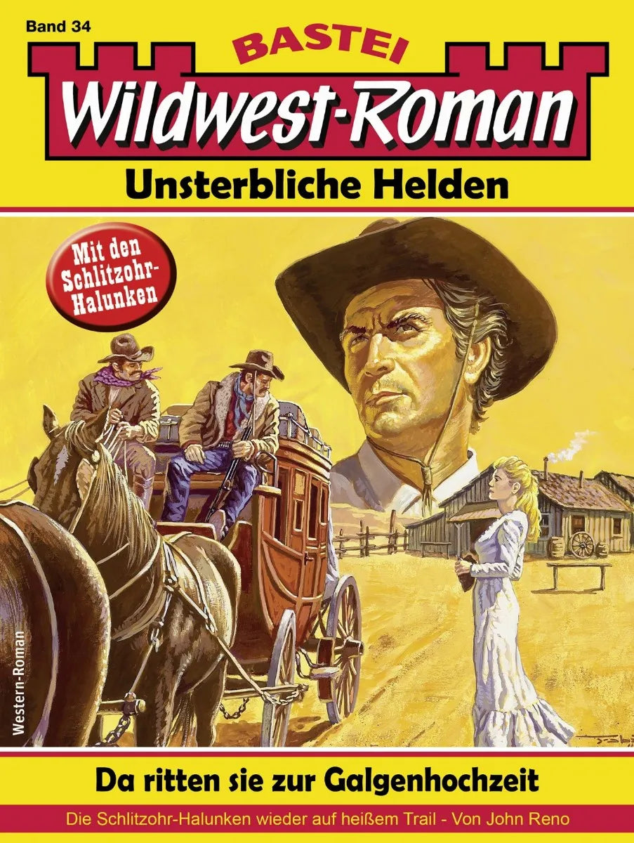 Cover: Wildwest-Roman - Unsterbliche Helden 34 (E-Book) von John Reno