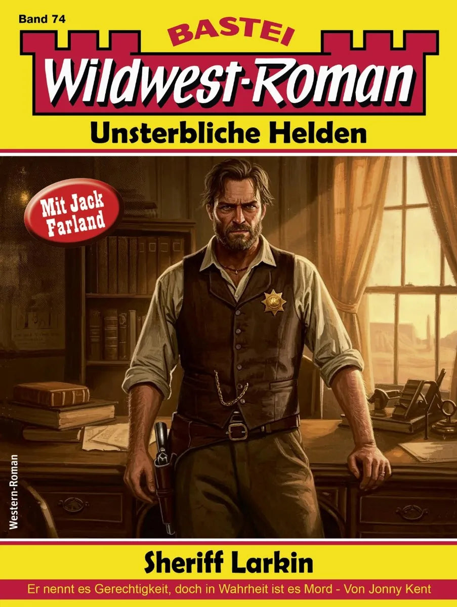 Cover: Wildwest-Roman - Unsterbliche Helden 74 (E-Book) von Jonny Kent
