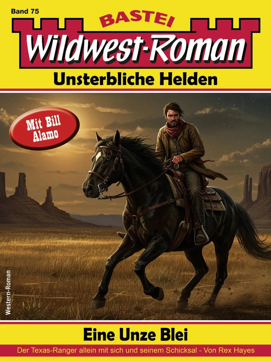 Cover: Wildwest-Roman - Unsterbliche Helden 75 (E-Book) von Rex Hayes