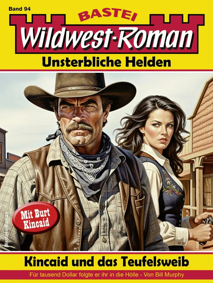 Cover: Wildwest-Roman - Unsterbliche Helden 94 (E-Book) von Bill Murphy