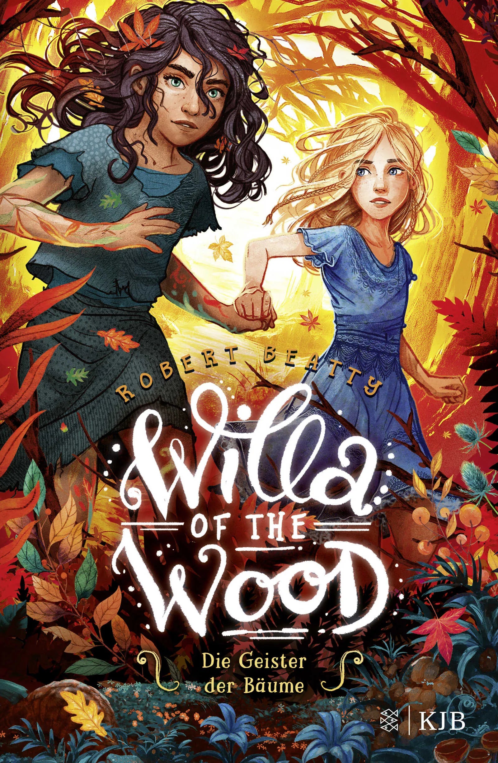 Buchcover von 'Willa of the Wood – Die Geister der Bäume' - Gebundene Ausgabe von Robert Beatty