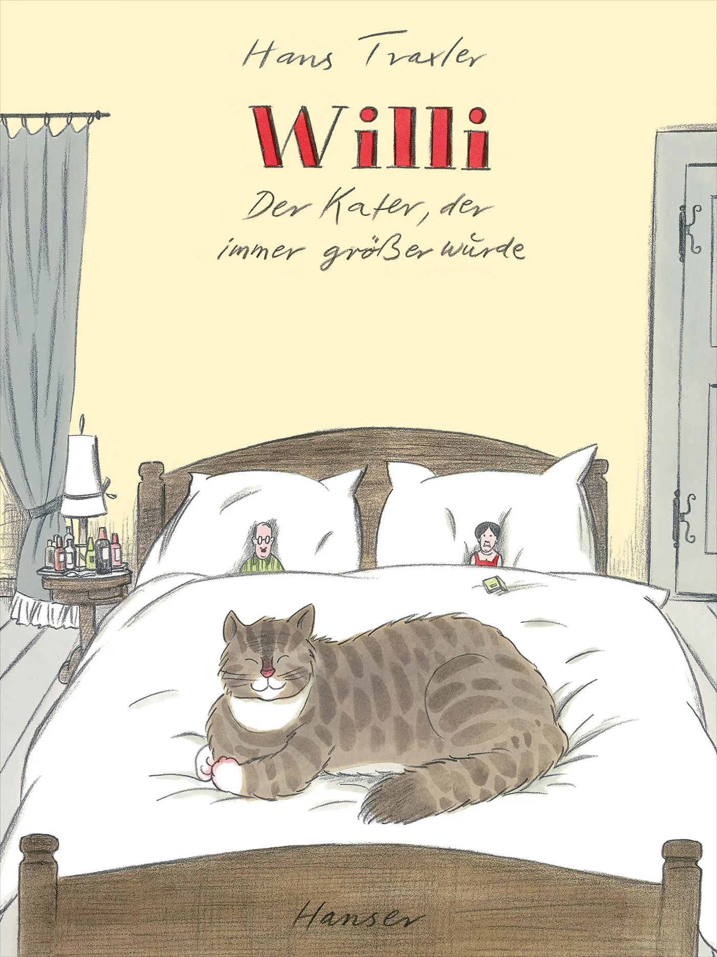 Buchcover von 'Willi - Der Kater, der immer größer wurde' - Gebundene Ausgabe von Hans Traxler