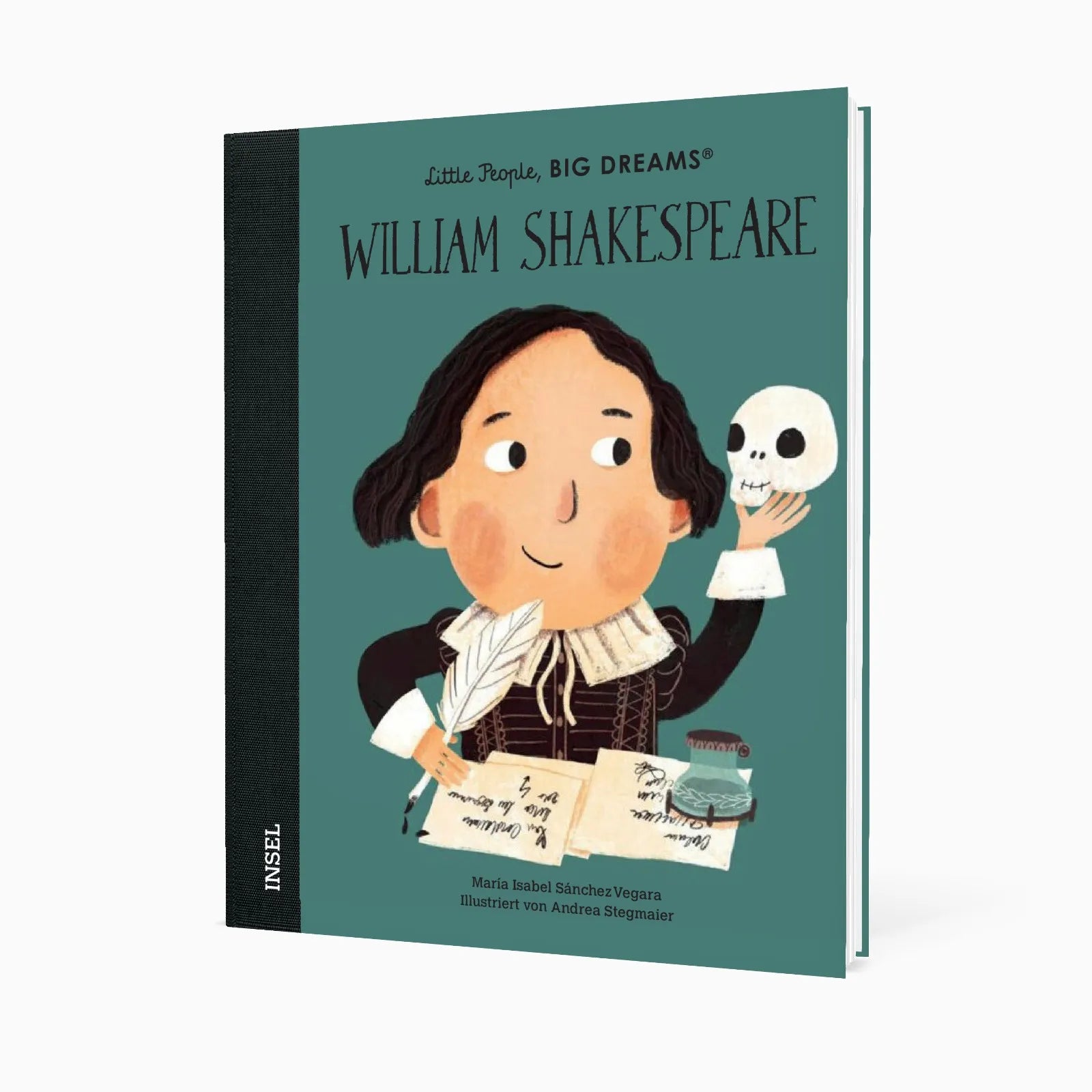 Detailansicht: William Shakespeare – Little People, BIG DREAMS (Hardcover)