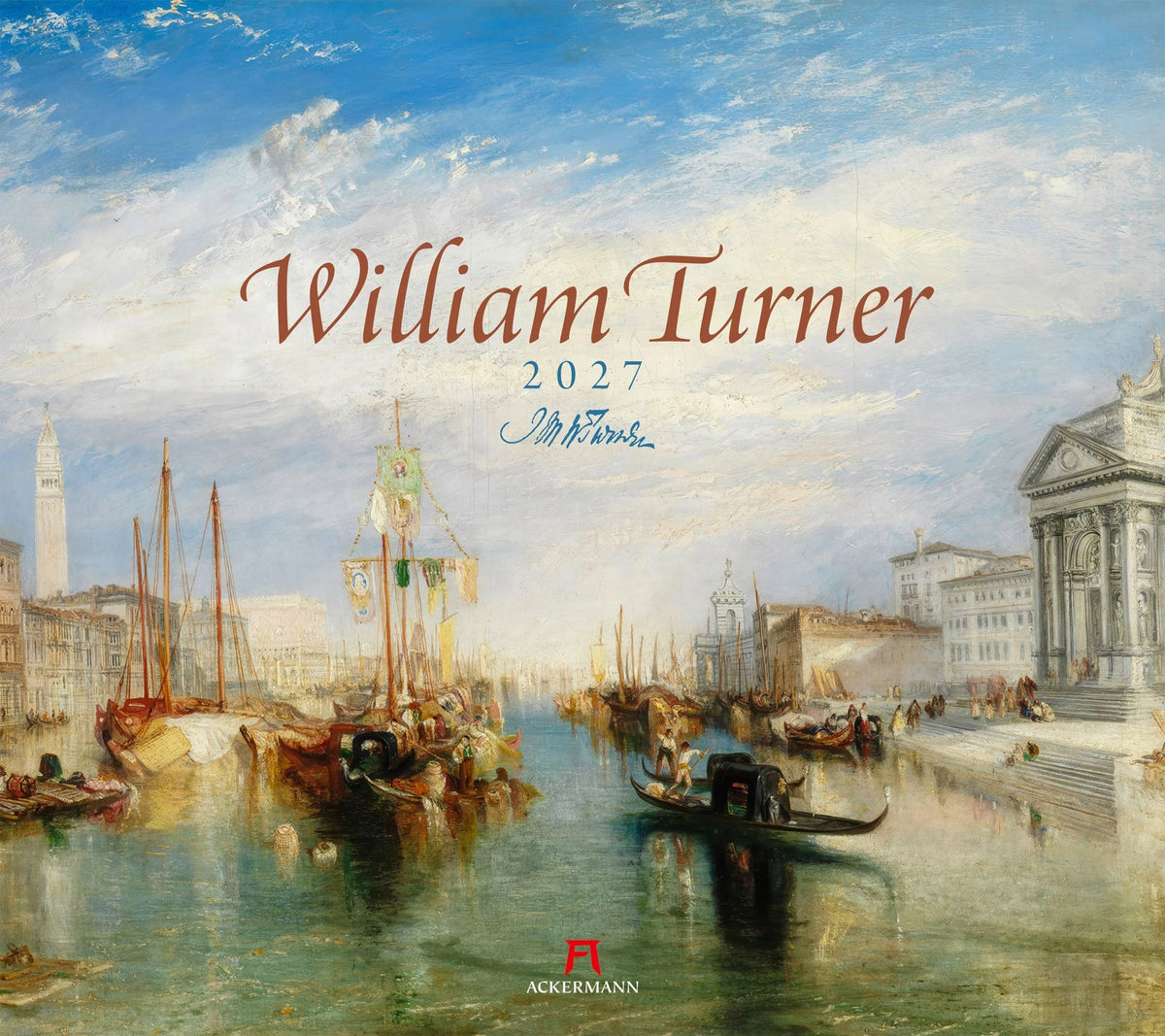Wandkalender: William Turner Kalender 2027