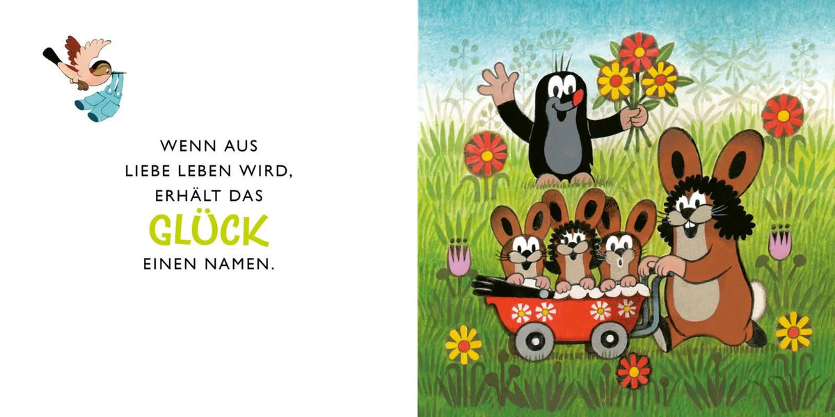 Detailansicht: Willkommen im Leben mit dem kleinen Maulwurf! (Hardcover)