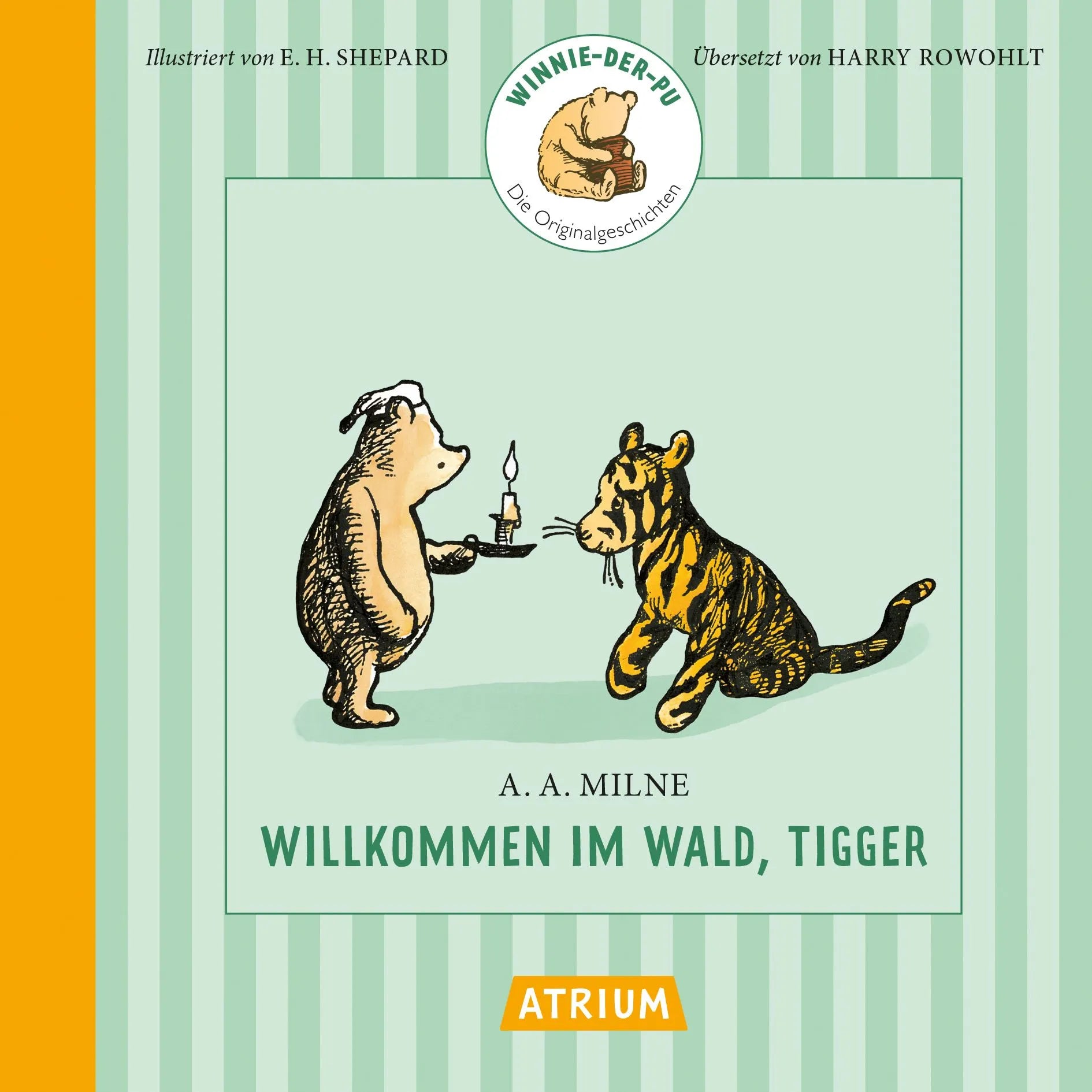 Cover: Willkommen im Wald, Tigger (Hardcover) von Alan Alexander Milne