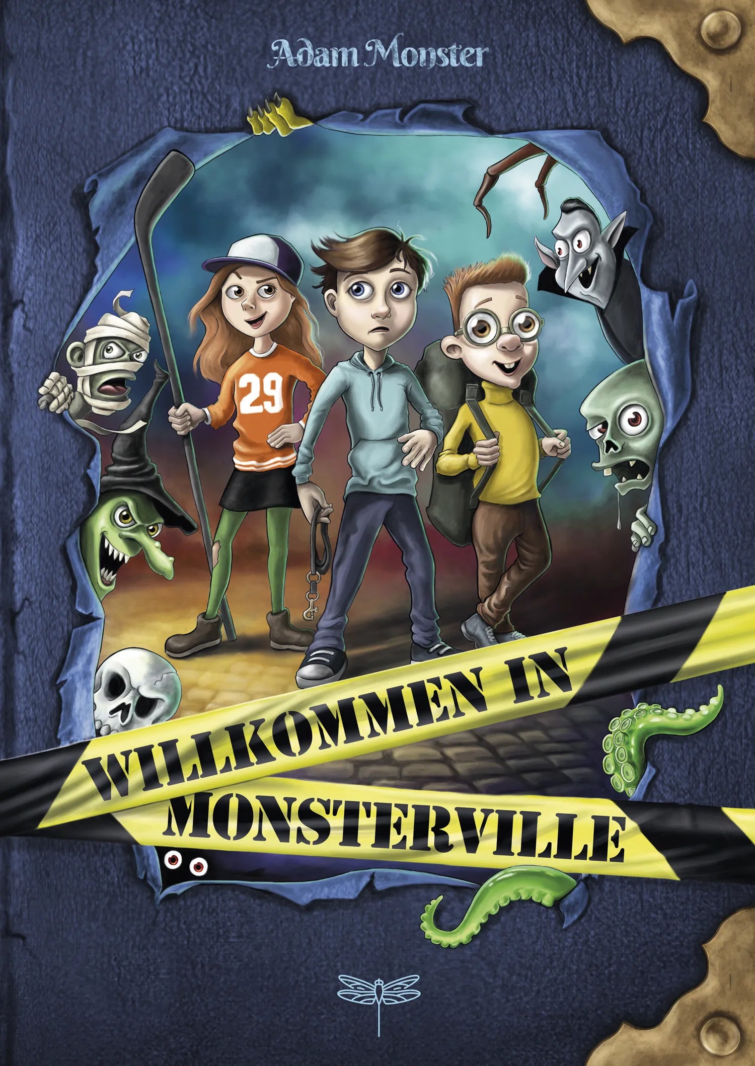 Buchcover von 'Willkommen in Monsterville' - Gebundene Ausgabe von Rex Ogle
