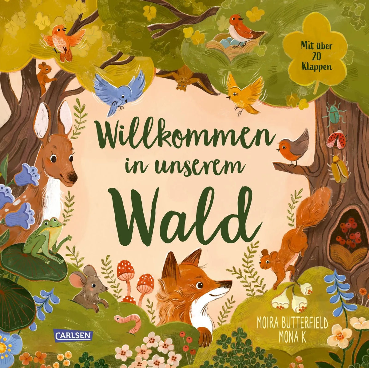 Cover: Willkommen in unserem Wald (Hardcover) von Moira Butterfield