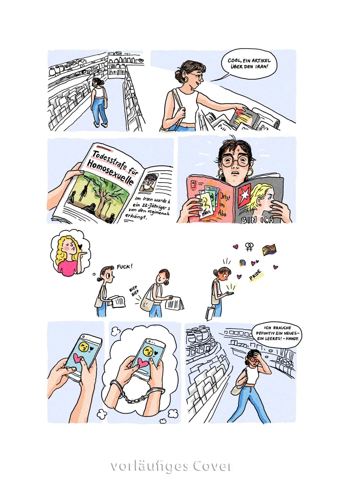 Abbildung von 'Wind in meinem Kopftuch'