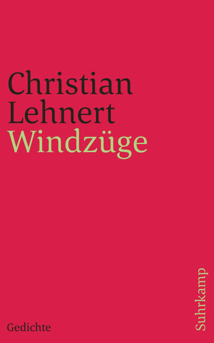 Buchcover von 'Windzüge' - Taschenbuch von Christian Lehnert