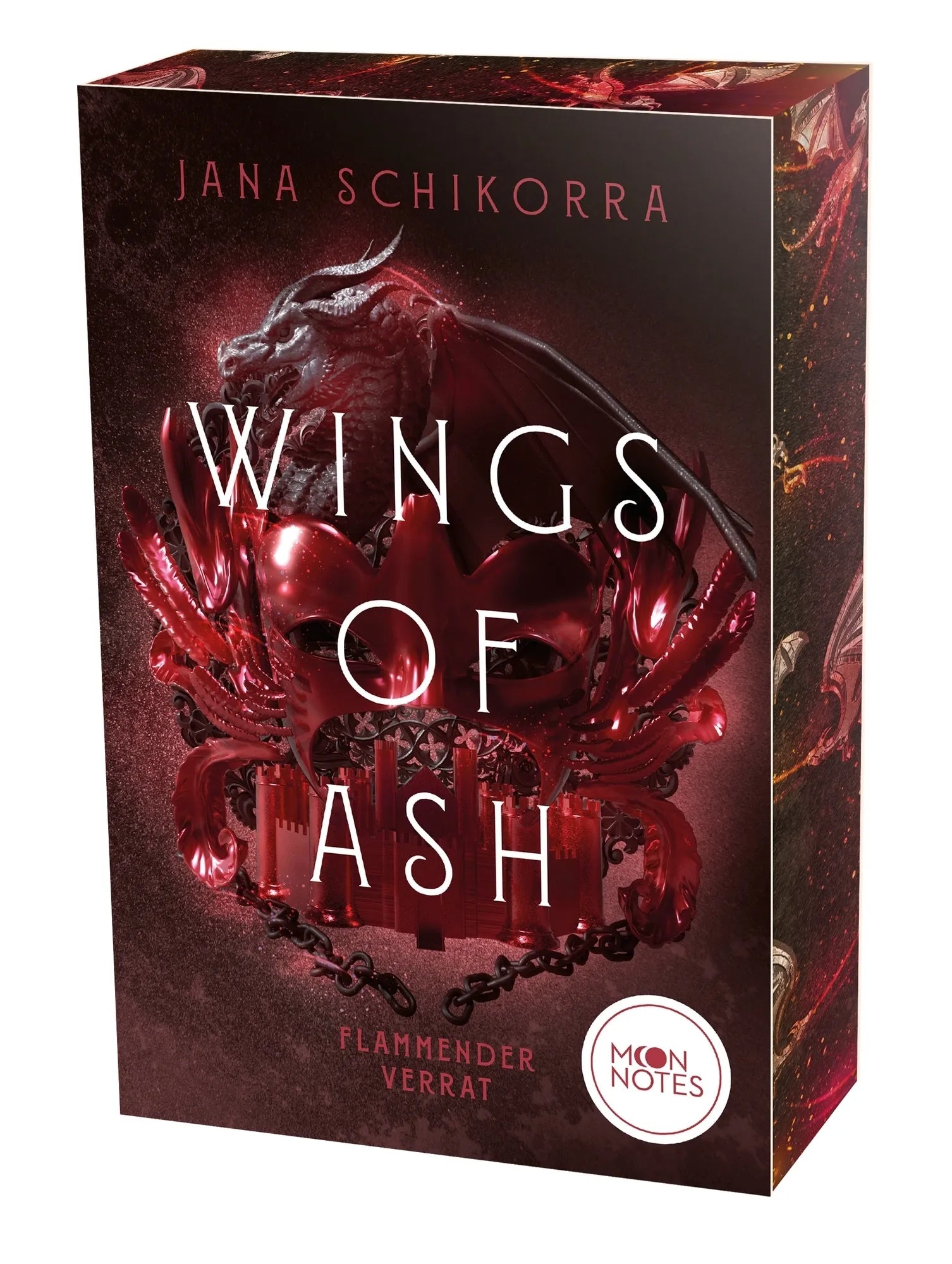 Buchcover von 'Wings of Ash 2. Flammender Verrat' - Paperback von Jana Schikorra