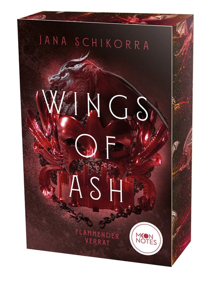 Buchcover von 'Wings of Ash 2. Flammender Verrat' - Paperback von Jana Schikorra