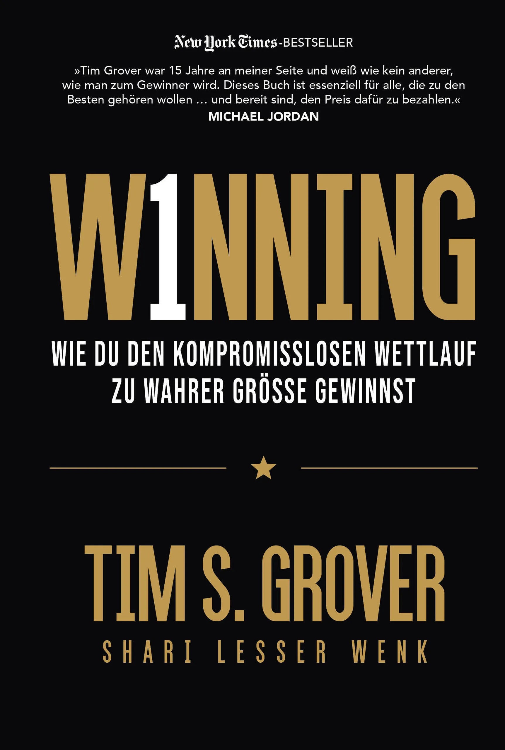 Buchcover von 'WINNING' - Gebundene Ausgabe von Tim Grover