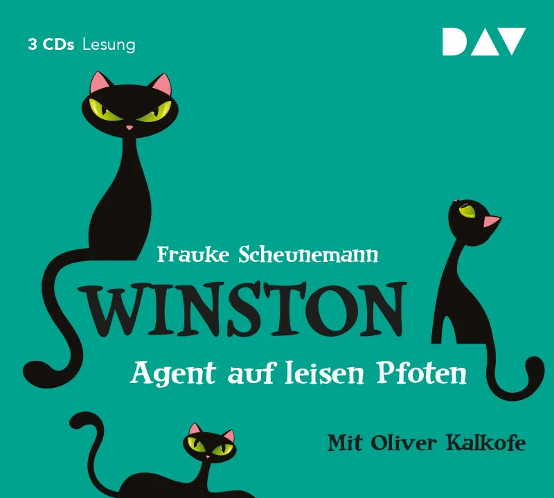 Buchcover von 'Winston – Teil 2: Agent auf leisen Pfoten' - Hörbuch (CD) von Frauke Scheunemann