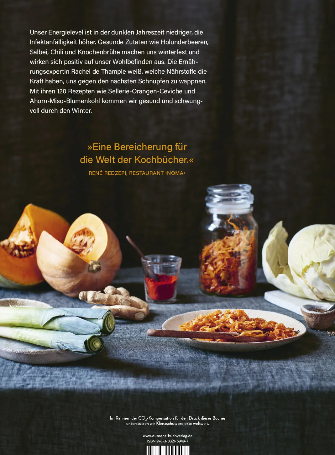 BuchrÃ¼ckseite von 'Winterfest' mit Klappentext - Gebundene Ausgabe