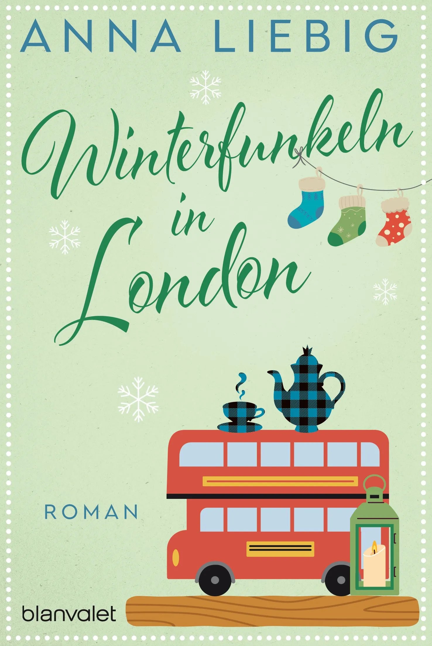 Cover: Winterfunkeln in London (Taschenbuch) von Anna Liebig