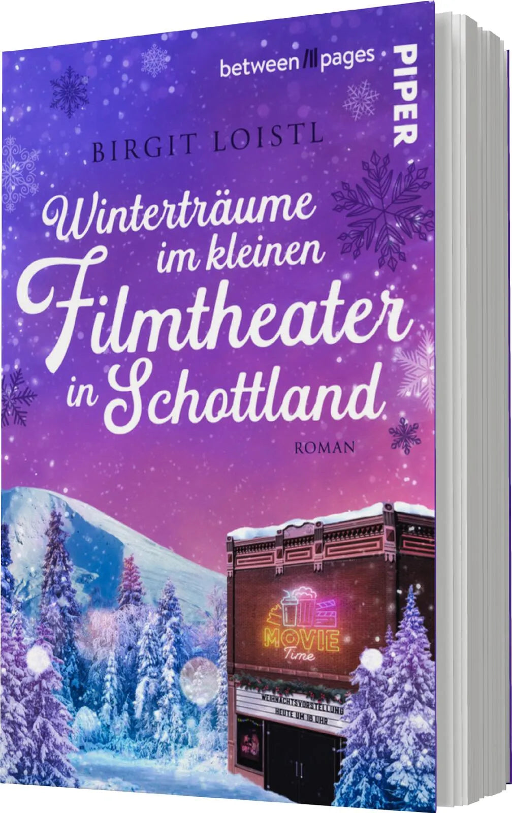 Birgit Loistl - Winterträume im kleinen Filmtheater in Schottland