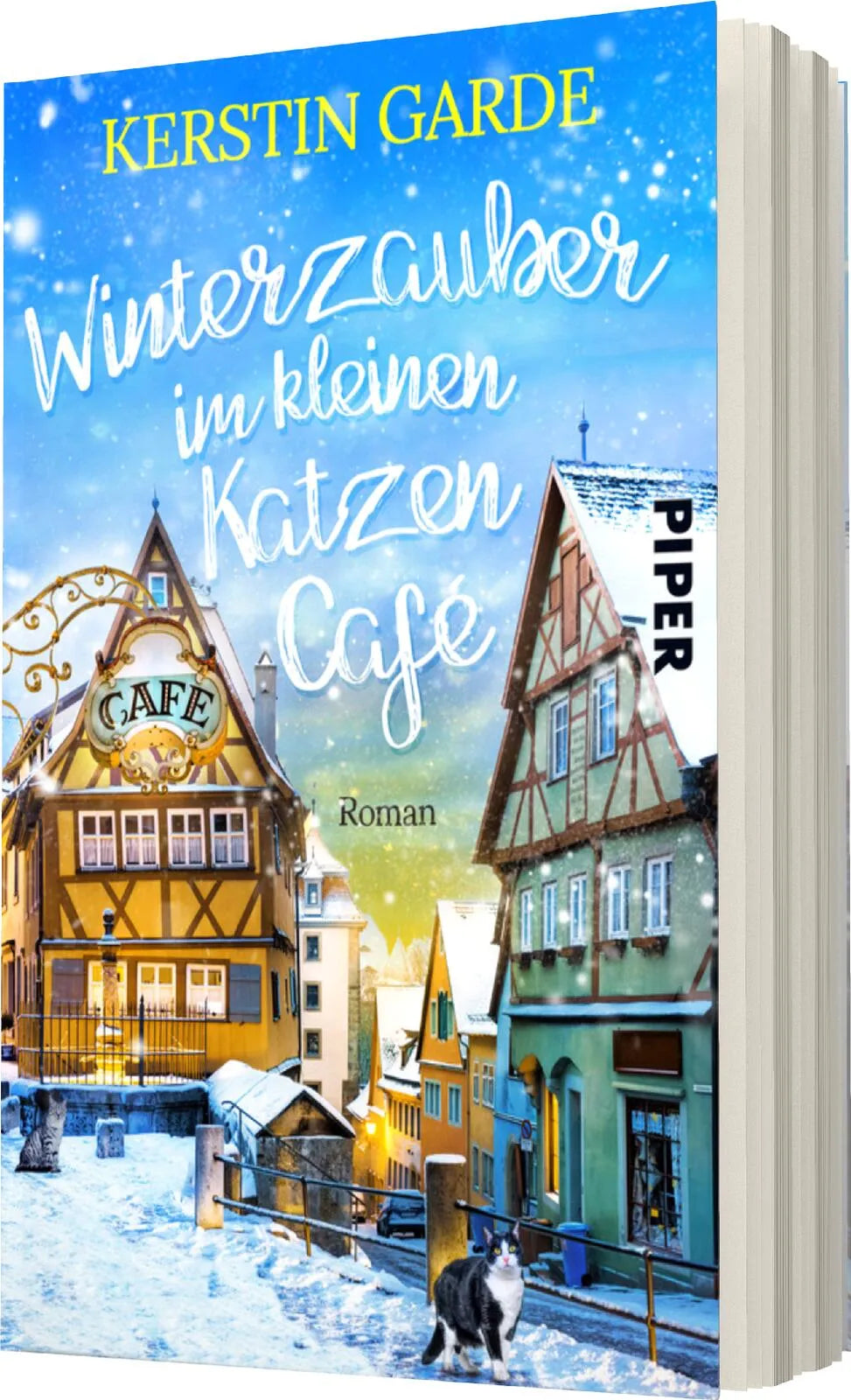 Kerstin Garde - Winterzauber im kleinen Katzen-Café