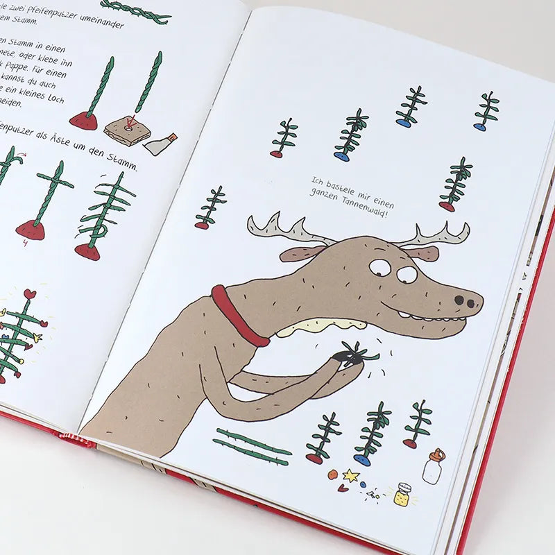 Produktansicht: Wir basteln uns durch den Advent (Gebundene Ausgabe)