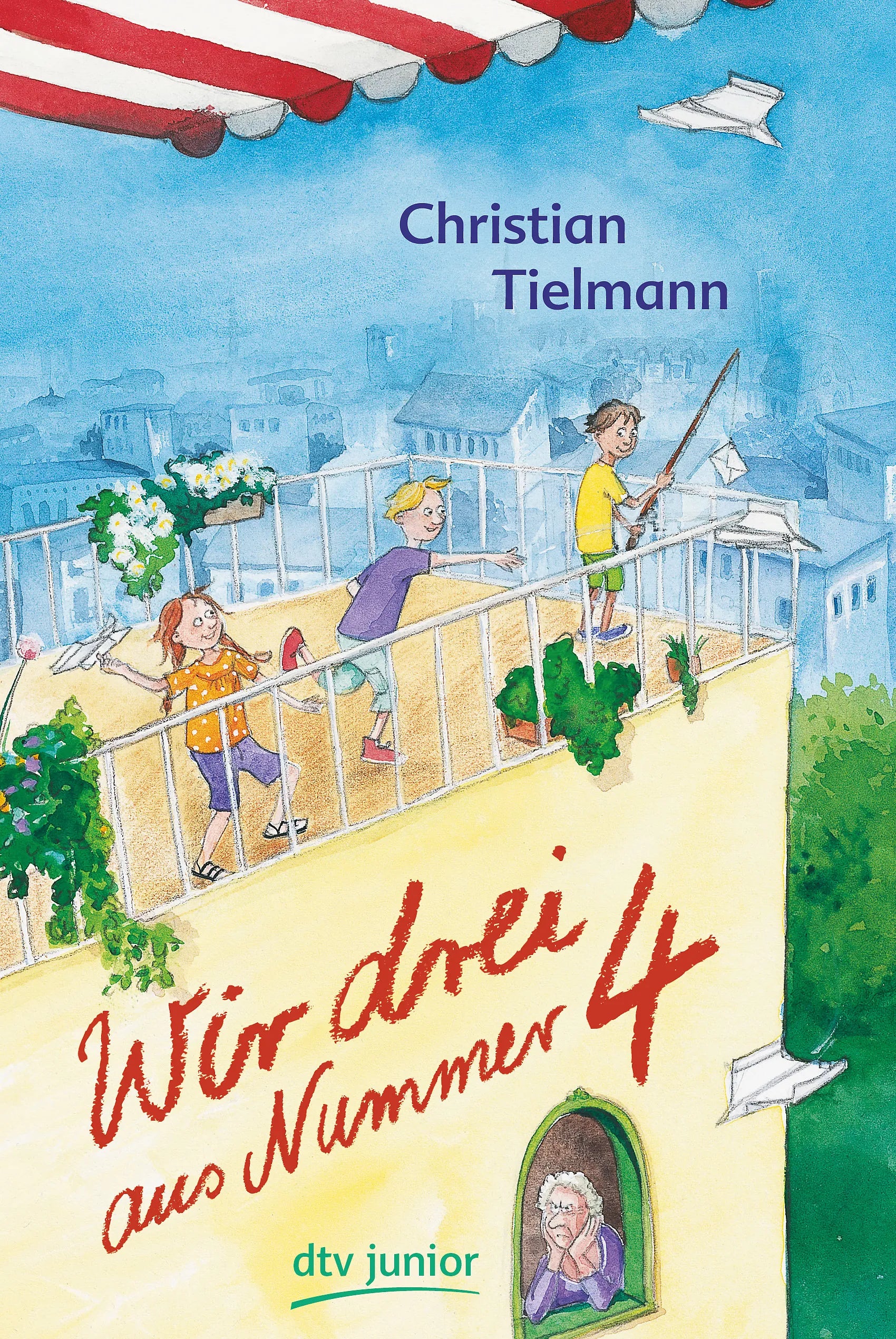Buchcover von 'Wir drei aus Nummer 4' - Gebundene Ausgabe von Christian Tielmann