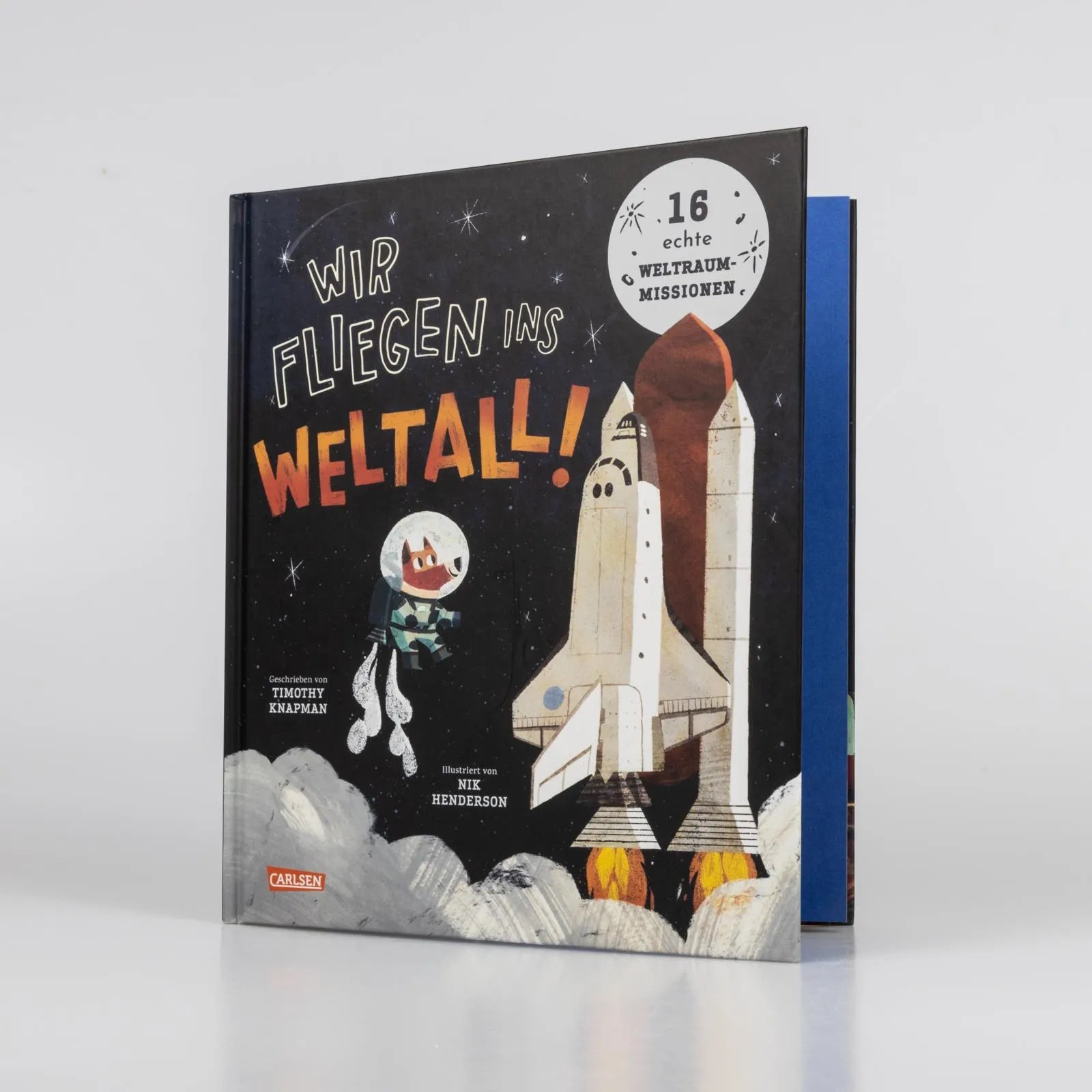 Produktansicht: Wir fliegen ins Weltall! (Gebundene Ausgabe)
