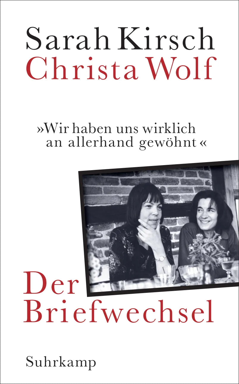 Buchcover von '»Wir haben uns wirklich an allerhand gewöhnt«' - Gebundene Ausgabe von Sarah Kirsch
