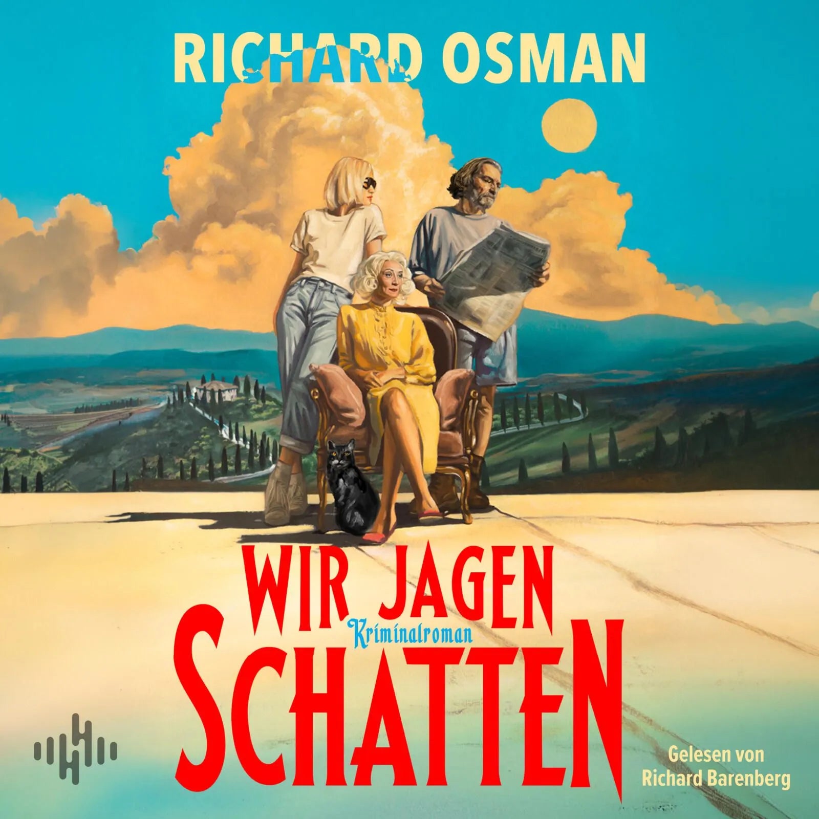 Cover: Wir jagen Schatten (Hörbuch CD) von Richard Osman