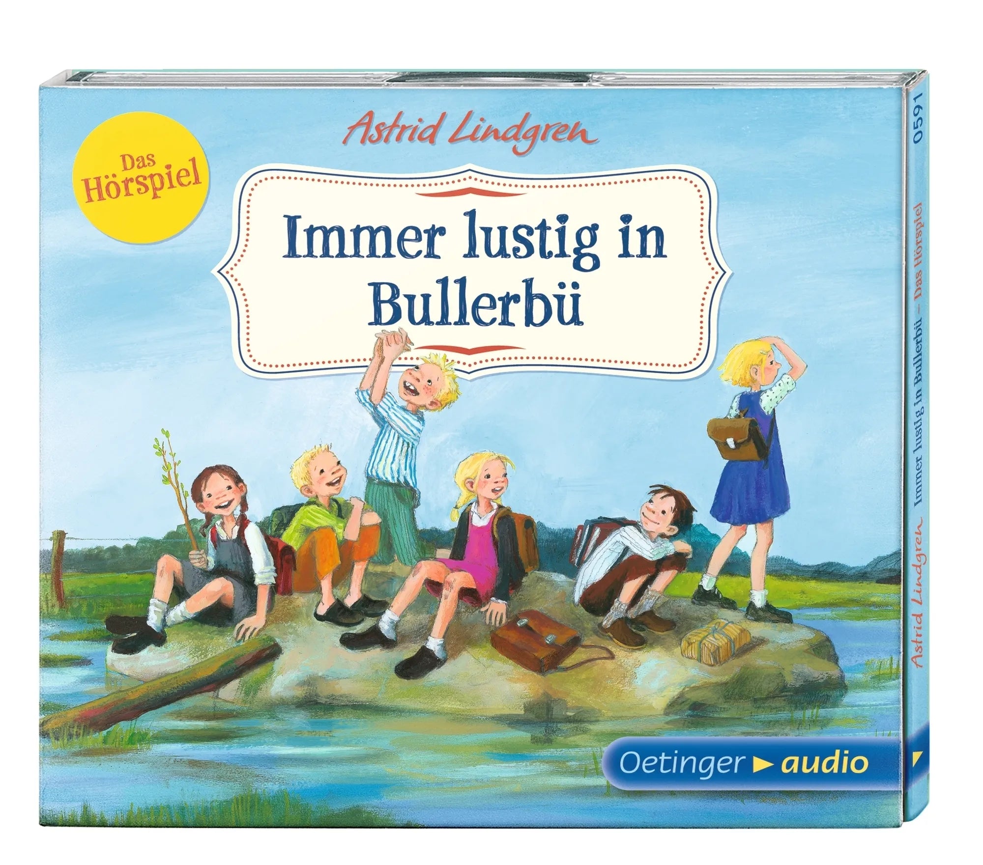 Produktansicht: Wir Kinder aus Bullerbü 3. Immer lustig in Bullerbü. Das Hörspiel (Hörbuch (CD))
